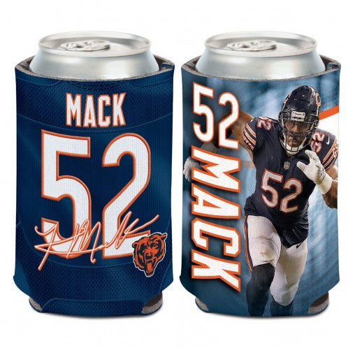 Khalil Mack Chicago Bears 12 oz. Can Cooler By Wincraft