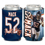 Khalil Mack Chicago Bears 12 oz. Can Cooler By Wincraft - Pro Jersey Sports