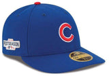 Chicago Cubs New Era 2016 Postseason Side Patch Low Pro 59FIFTY Fitted Hat - Pro Jersey Sports