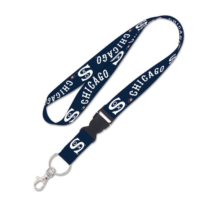 Chicago White Sox Cooperstown Collection 1" Lanyard With Detachable Buckle