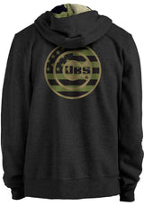 Men's Chicago Cubs New Era 2022 Armed Forces Day Black Pullover Hoodie - Pro Jersey Sports