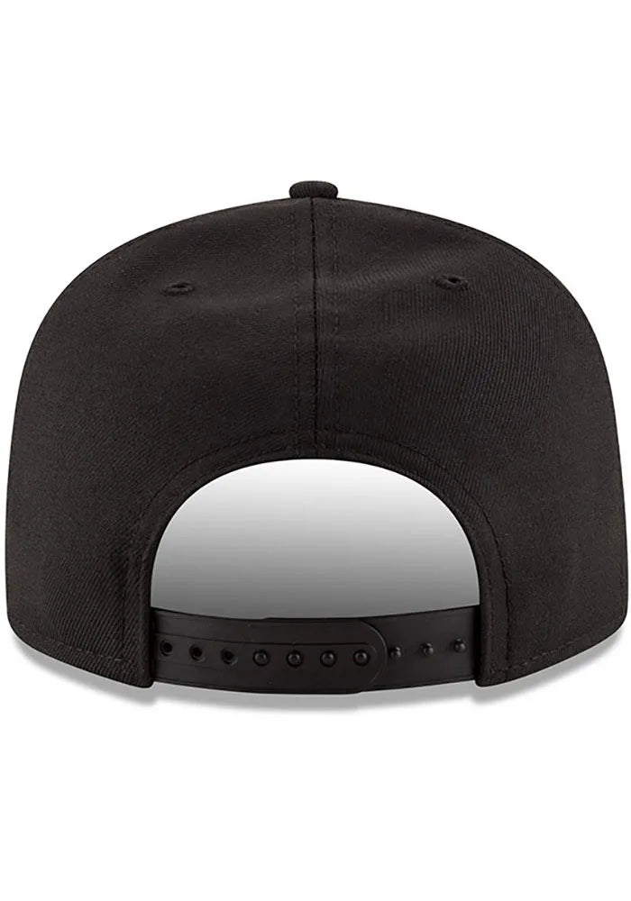 Philadelphia Eagles New Era Black Basic 9FIFTY Adjustable Snapback Hat