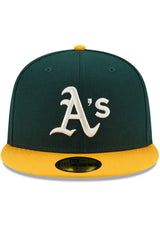 Oakland Athletics Green Classic 1974 World Series Pop Sweat New Era 59Fifty Fitted Hat - Pro Jersey Sports