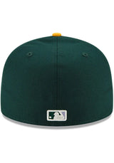 Oakland Athletics Green Classic 1974 World Series Pop Sweat New Era 59Fifty Fitted Hat - Pro Jersey Sports