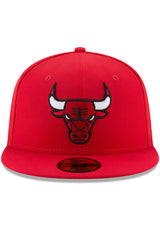 Men's NBA Chicago Bulls Red 59Fifty Fitted Hat - Pro Jersey Sports