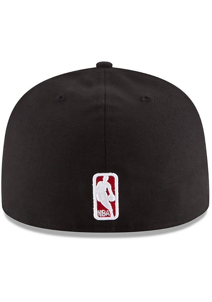 Men's NBA Chicago Bulls Black Alternate 59Fifty Fitted Hat