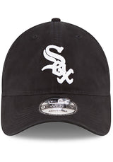 Men's Chicago White Sox New Era Black Game Replica Core Classic 9TWENTY Adjustable Hat - Pro Jersey Sports