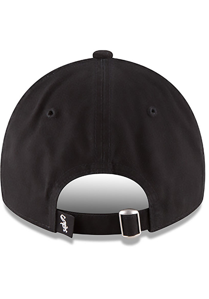 Men's Chicago White Sox New Era Black Game Replica Core Classic 9TWENTY Adjustable Hat