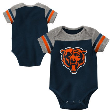 Newborn/Infant Chicago Bears Short Sleeve Creeper