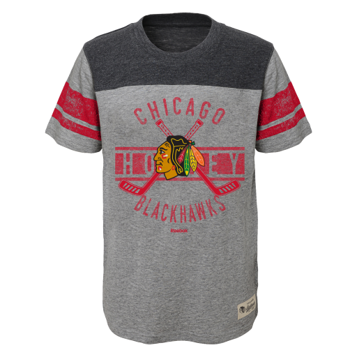 Youth Chicago Blackhawks Lineage Tee By Reebok