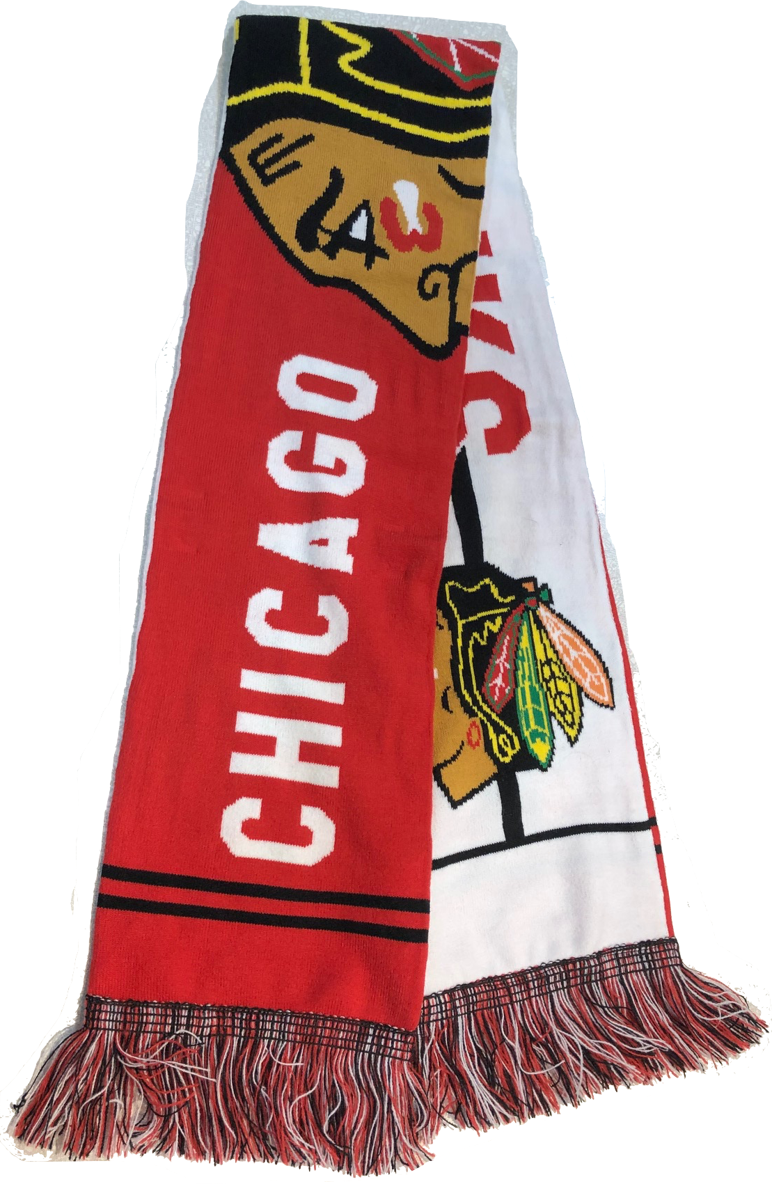 Chicago Blackhawks Silas Scarf By Old Time Hockey