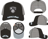 Mens Brooklyn Nets NBA Puff The Magic Trucker Mitchell & Ness Snapback Hat - Pro Jersey Sports
