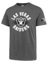 Men's Las Vegas Raiders Charcoal Super Rival '47 Brand Tee - Pro Jersey Sports