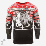 Mens Chicago Blackhawks Light Up Bluetooth Sweater By Foco - Pro Jersey Sports