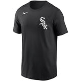 Men's Chicago White Sox Jose Abreu Nike Black Name & Number T-Shirt - Pro Jersey Sports
