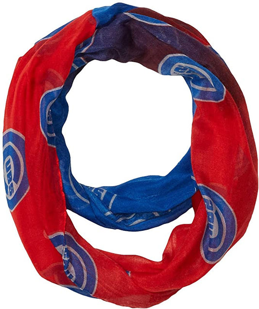 MLB Women's Chicago Cubs Gradient Infinity Scarf