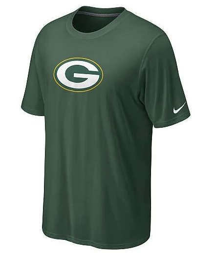 Nike Green Bay Packers Sideline Legend Authentic Logo Dri-FIT T-Shirt
