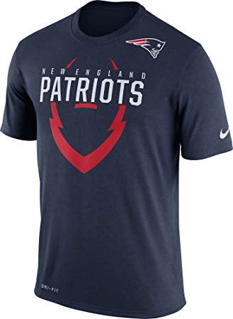 YOUTH NIKE New England Patriots Navy Icon Performance T-Shirt