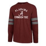 Men's Alabama Crimson Tide Club Scramble Long Sleeve Tee By ’47 Brand - Pro Jersey Sports