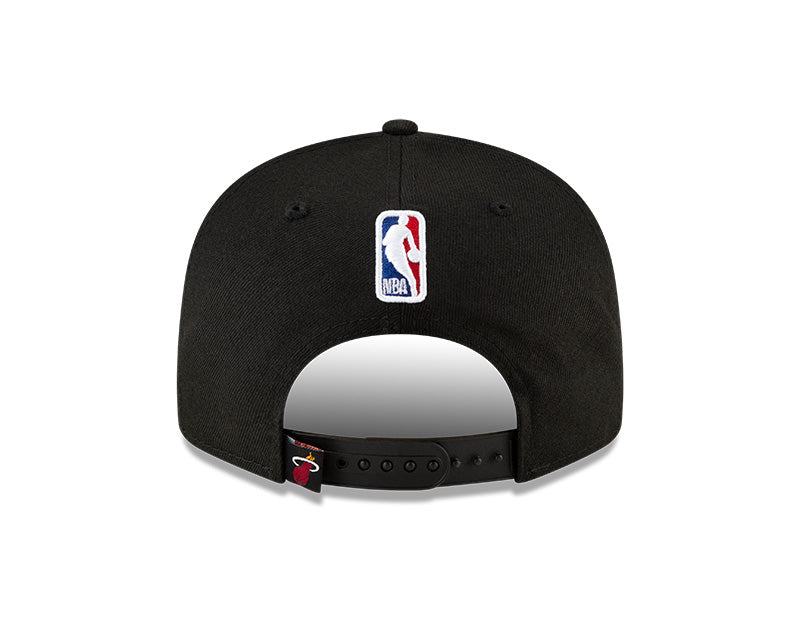 Men's Miami Heat Black 2020 NBA Tip Off Series 9FIFTY Snapback Adjustable Hat