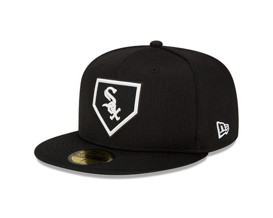 Men's Chicago White Sox Black Alternate 2022 New Era Clubhouse Collection 59FIFTY Fitted Hat