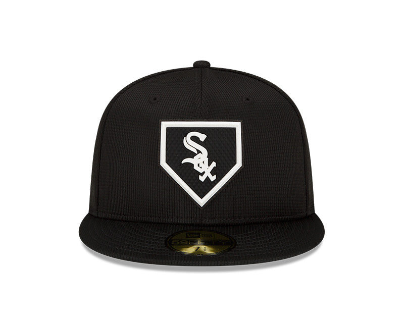 Men's Chicago White Sox Black Alternate 2022 New Era Clubhouse Collection 59FIFTY Fitted Hat - Pro Jersey Sports