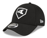 Men's Chicago White Sox New Era Black 2022 Clubhouse 9FORTY Adjustable Snapback Hat - Pro Jersey Sports