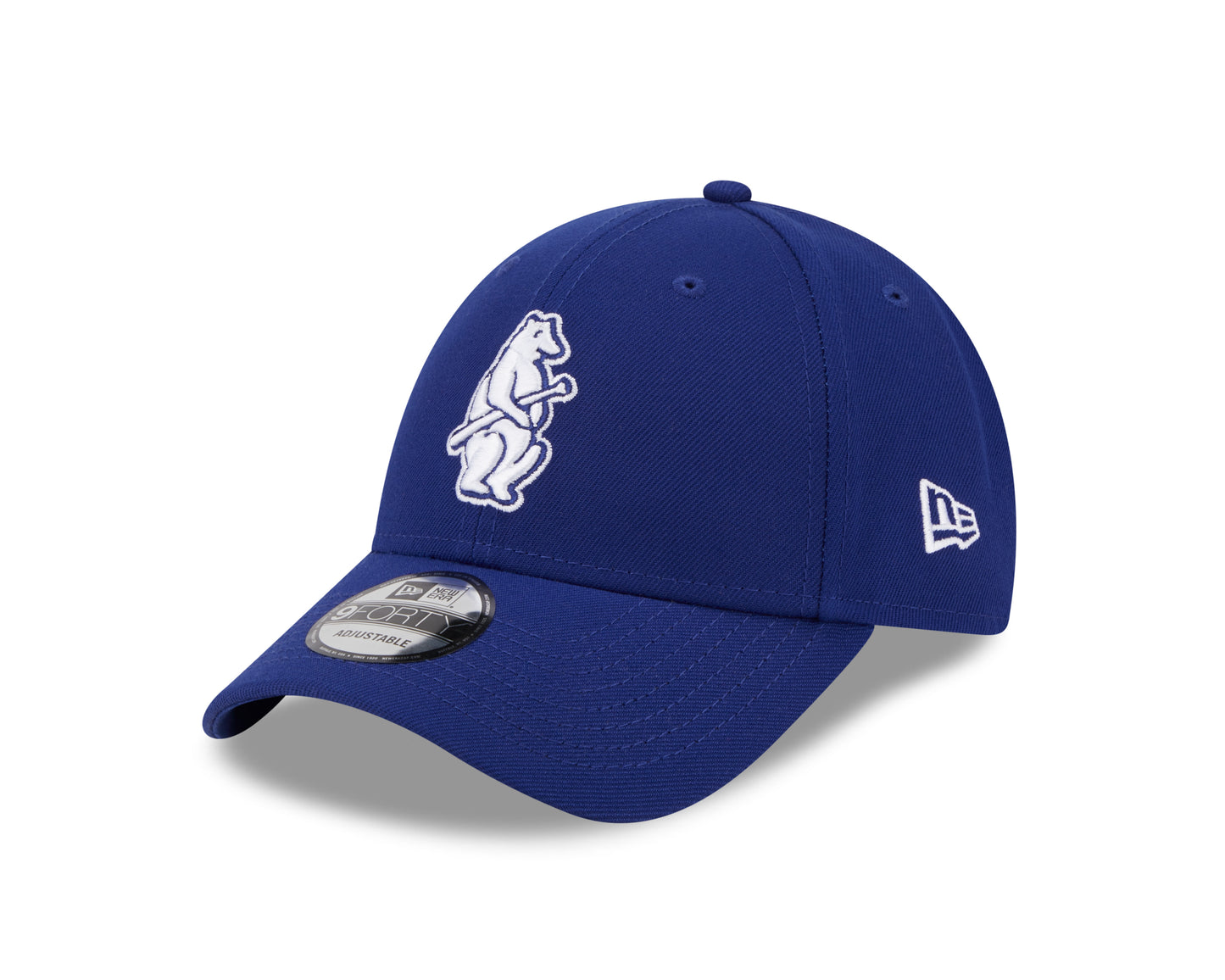 Chicago Cubs New Era 1914 Cooperstown Collection The League Blue 9FORTY Adjustable Hat