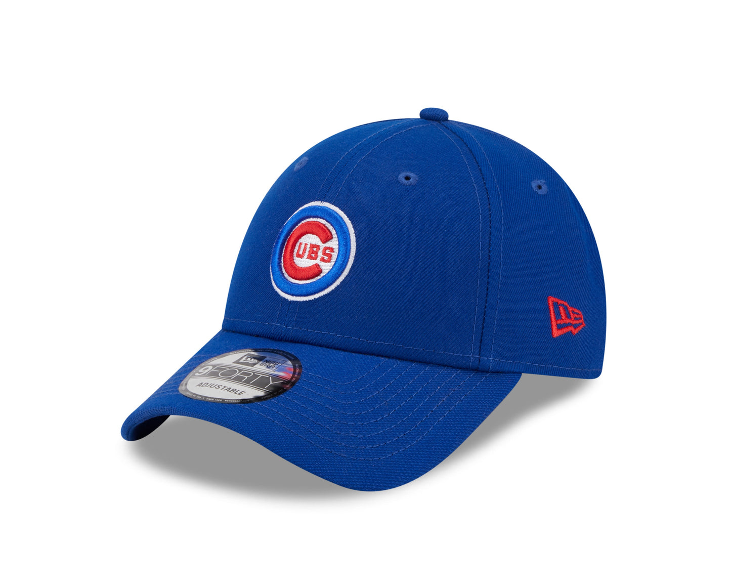 Chicago Cubs Youth The League Bullseye Logo 9FORTY Adjustable Royal Cap By New Era