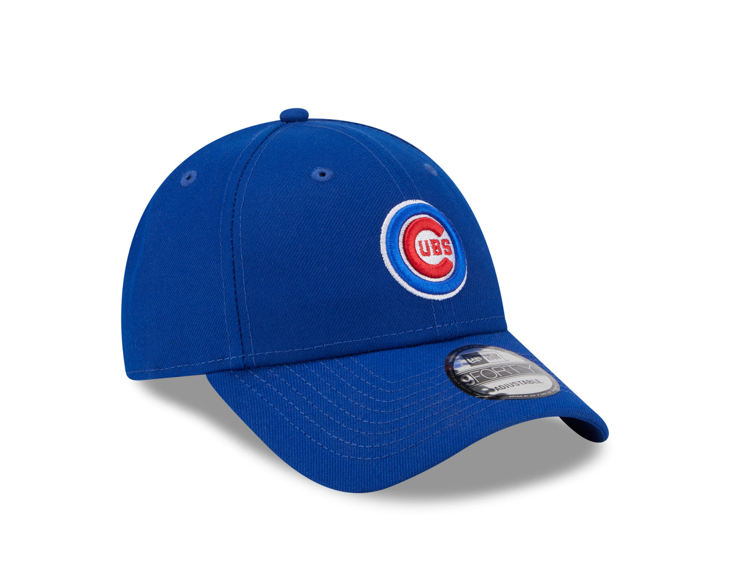Chicago Cubs Youth The League Bullseye Logo 9FORTY Adjustable Royal Cap By New Era