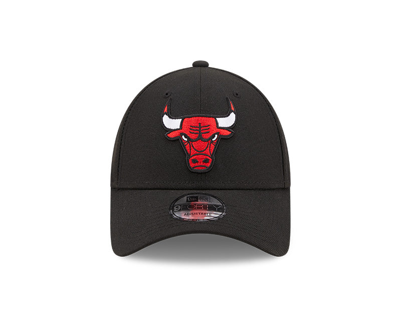Chicago Bulls New Era The League Black 9FORTY Adjustable Hat