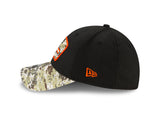 Men's Chicago Bears New Era Black 2021 Salute to Service "B" Logo 39THIRTY Flex Hat - Pro Jersey Sports