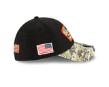 Men's Chicago Bears New Era Black 2021 Salute to Service "B" Logo 39THIRTY Flex Hat - Pro Jersey Sports