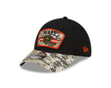 Men's Chicago Bears New Era Black 2021 Salute to Service Historic Logo 39THIRTY Flex Hat - Pro Jersey Sports