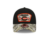 Men's Chicago Bears New Era Black 2021 Salute to Service Primary Logo 39THIRTY Flex Hat - Pro Jersey Sports