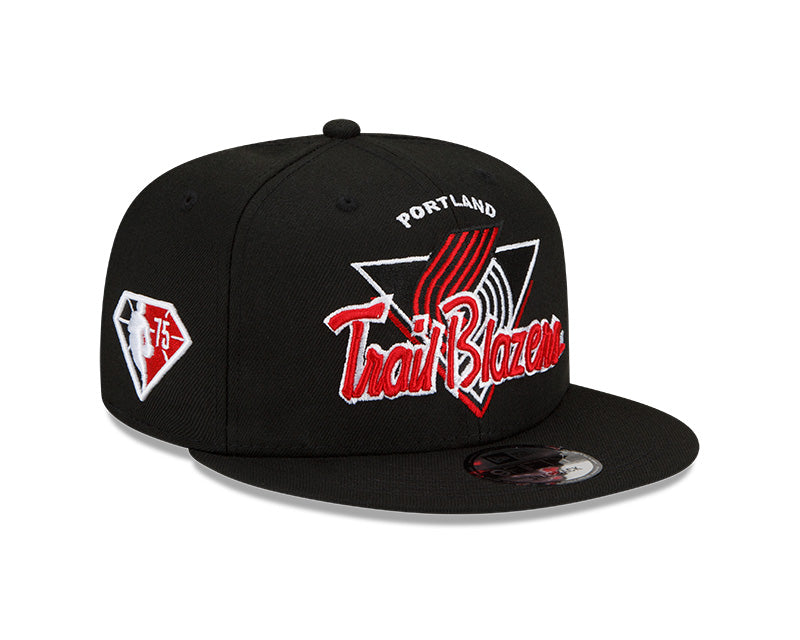 Portland Trail Blazers New Era Black 2021 NBA Tip Off Snapback Hat