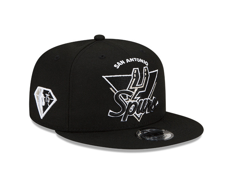 San Antonio Spurs New Era Black 2021 NBA Tip Off Snapback Hat