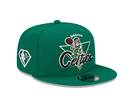 Boston Celtics New Era Kelly Green 2021 NBA Tip Off Snapback Hat - Pro Jersey Sports