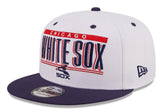 Chicago White Sox White/Navy Retro Title 9FIFTY Snapback Hat - Pro Jersey Sports