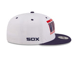 Chicago White Sox White/Navy Retro Title 9FIFTY Snapback Hat - Pro Jersey Sports