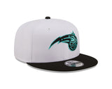 Men's Orlando Magic New Era 2 Tone White and Black Color Pack 9FIFTY Snapback Hat - Pro Jersey Sports