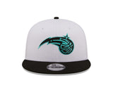Men's Orlando Magic New Era 2 Tone White and Black Color Pack 9FIFTY Snapback Hat - Pro Jersey Sports