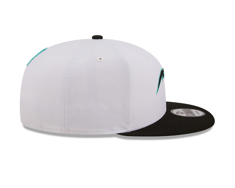 Men's Orlando Magic New Era 2 Tone White and Black Color Pack 9FIFTY Snapback Hat