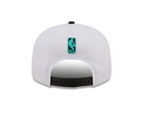 Men's Toronto Raptors New Era 2 Tone White and Black Color Pack 9FIFTY Snapback Hat - Pro Jersey Sports