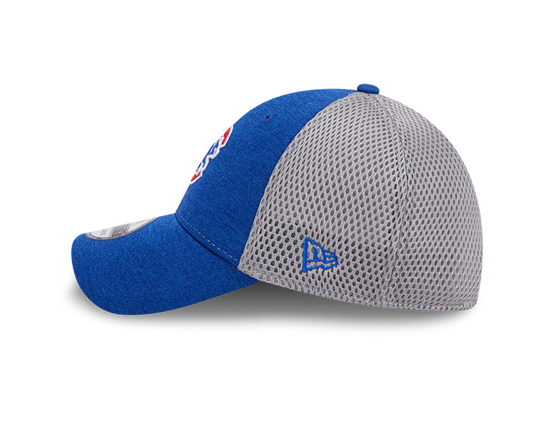 Chicago Cubs Alternate Logo 39THIRTY Royal/Gray Shadowed Neo Flex Fit Hat By New Era