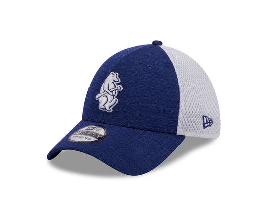 Chicago Cubs Cooperstown 1914 39THIRTY Blue/White Shadowed Neo Flex Fit Hat By New Era