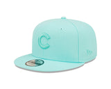 Chicago Cubs Color Pack Tonal Seafoam New Era 9FORTY Snapback Hat - Pro Jersey Sports