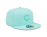 Chicago Cubs Color Pack Tonal Seafoam New Era 9FORTY Snapback Hat - Pro Jersey Sports