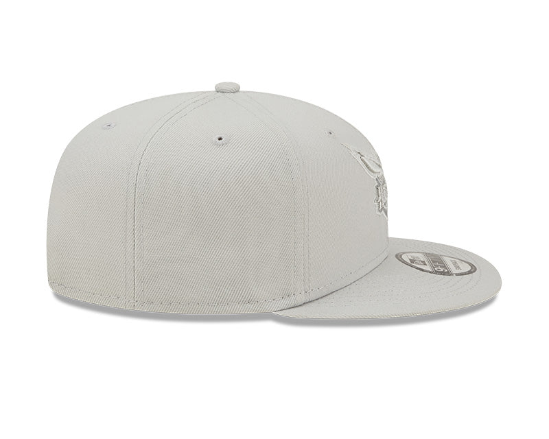 Men's Charlotte Hornets New Era Silver Color Pack 9FIFTY Snapback Hat