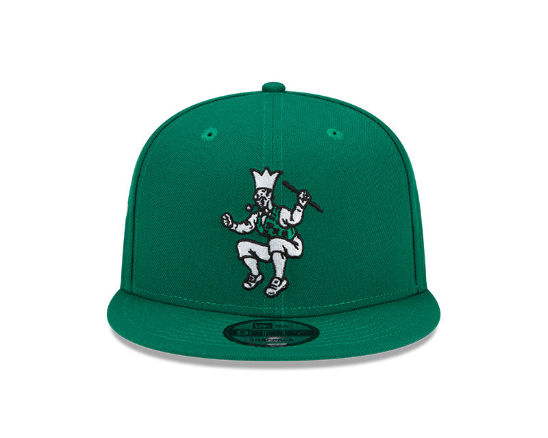 Boston Celtics New Era 2021/22 City Edition Alternate 9FIFTY Snapback Adjustable Hat - Kelly Green
